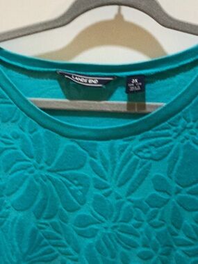 Lands End Stretchy Pullover Dress Or Swim Cover